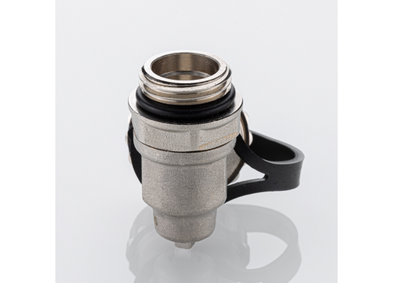 Клапан дренажный Valtec 1/2" из никелированной латуни VT.535.N.04