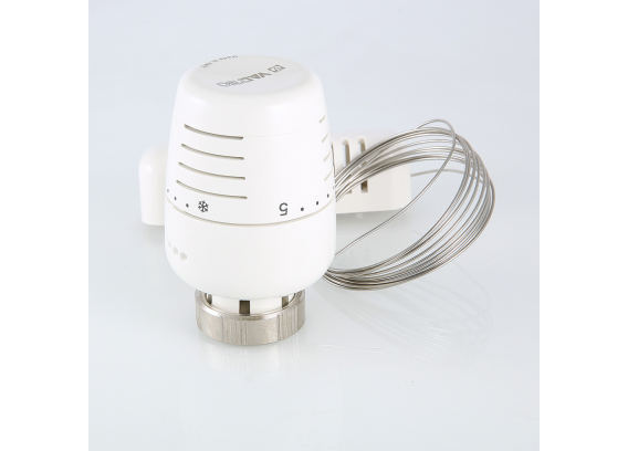 Термоголовка с выносным настенным датчиком Valtec (М 30 х 1.5 мм / 6,5 - 28 °C) VT.5010.0.0