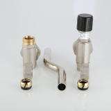Байпас тупиковый c перепускным клапаном Valtec 1" на 200 мм VT.0666.0.0