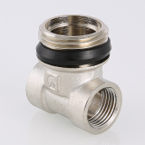 Тройник коллекторный Valtec с уплотнительным кольцом 1" x 1/2" x 1/2" VTc.530.N.060404