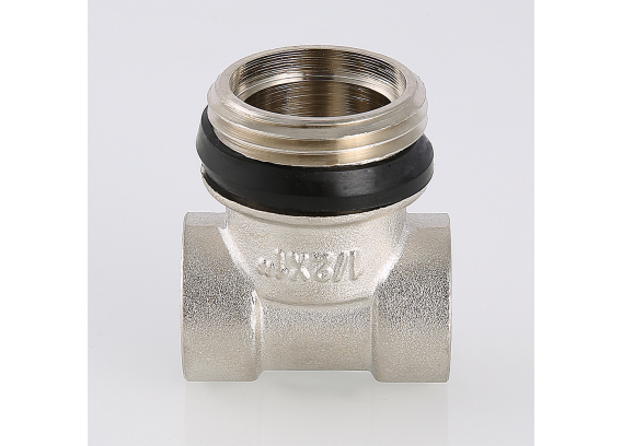 Тройник коллекторный Valtec с уплотнительным кольцом 1" x 1/2" x 1/2" VTc.530.N.060404