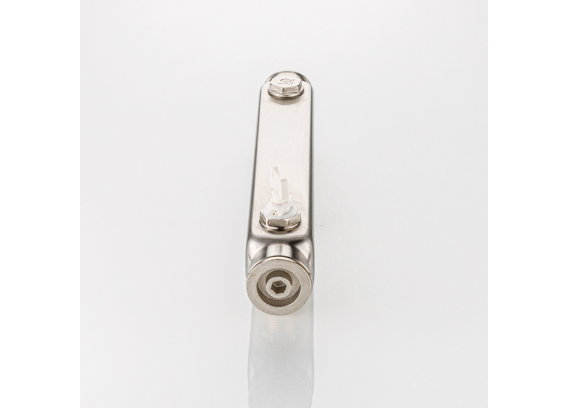 Коллектор распределительный Valtec из нержавеющей стали, 1" x 1/2" на 3 контура, с межосевым расстоянием (100 мм) VTc.510.SQ.060403