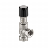Клапан перепускной угловой Valtec 3/4" ВР, 20-60 кПа VT.665.N.0502