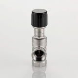 Клапан перепускной угловой Valtec 3/4" ВР, 20-60 кПа VT.665.N.0502