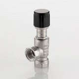 Клапан перепускной угловой Valtec 3/4" ВР, 20-60 кПа VT.665.N.0502
