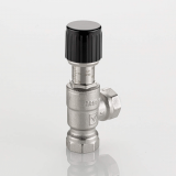 Клапан перепускной угловой Valtec 3/4" ВР, 20-60 кПа VT.665.N.0502