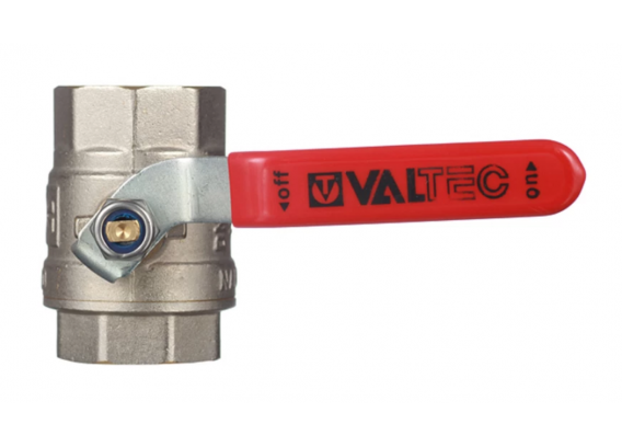 Кран шаровой латунный Valtec Base 1 1/4 ВР х 1 1/4 ВР ручка рычаг (VT.214.N.07)