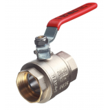 Кран шаровой латунный Valtec Base 1 1/2 ВР х 1 1/2 ВР ручка рычаг (VT.214.N.08)