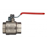 Кран шаровой латунный Valtec Base 1 1/2 ВР х 1 1/2 ВР ручка рычаг (VT.214.N.08)