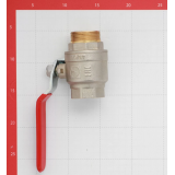 Кран шаровой латунный Valtec Base 1 1/2 ВР х 1 1/2 НР ручка рычаг (VT.215.N.08)