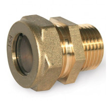 Муфта для нержавеющей трубы Stahlmann (M) 15 мм х 1/2 НР EF (Neptun) SSML1501/2BEF