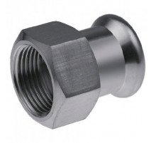 Соединитель press Kan-Therm Steel 15 мм х 1/2 ВР 620237.2