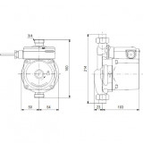 Повысительный насос Grundfos UPA 15-90 N 96621403
