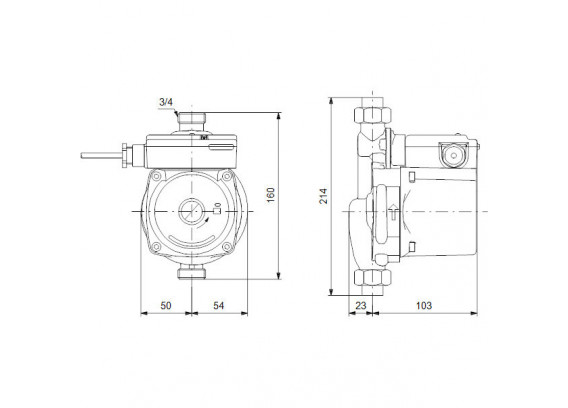 Повысительный насос Grundfos UPA 15-90 N 96621403