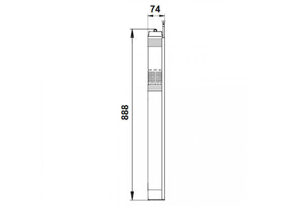 Скважинный погружной насос Grundfos SQ 2 - 115 96510203