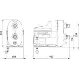 Насосная станция с частотным регулированием Grundfos SCALA2 3-45 99027073