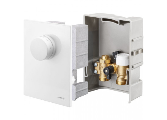 Монтажный набор Oventrop Unibox E BV Vario, с байпасом, без крышки 1022725