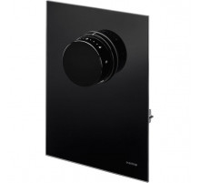 Крышка для Oventrop Unibox T-RTL, с термостатом, черное стекло 1022778