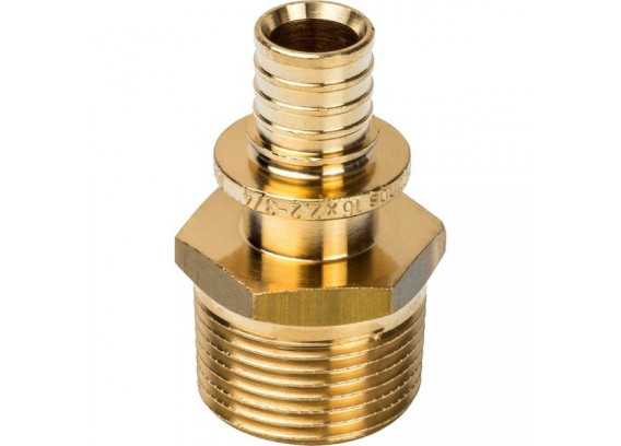 Переходник с наружной резьбой Stout 16 мм х 3/4 SFA-0001-001634