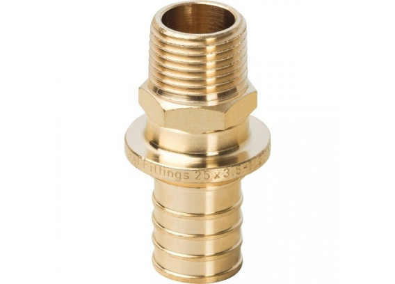 Переходник с наружной резьбой Stout 25 мм х 1/2 SFA-0001-002512