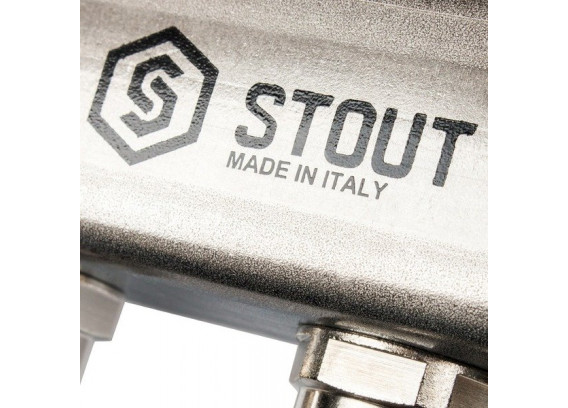 Коллектор Stout для систем отопления 1 х 3/4 на 7 контуров SMS 0917 000007