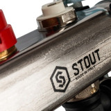 Коллектор Stout для систем отопления 1 х 3/4 на 7 контуров SMS-0927-000007