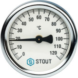 Термометр накладной Stout 80 мм до 120 °C SIM-0004-800015