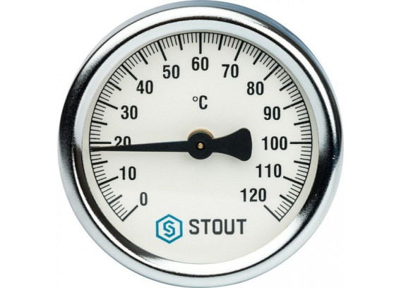 Термометр накладной Stout 80 мм до 120 °C SIM-0004-800015