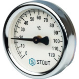 Термометр накладной Stout 80 мм до 120 °C SIM-0004-800015