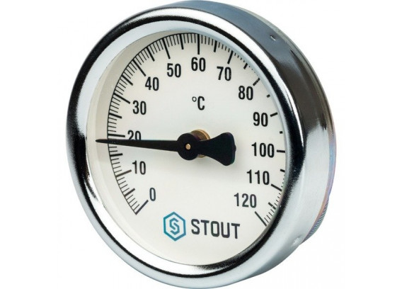 Термометр накладной Stout 80 мм до 120 °C SIM-0004-800015