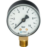 Манометр радиальный Stout 100 мм 10 бар SIM-0010-101015