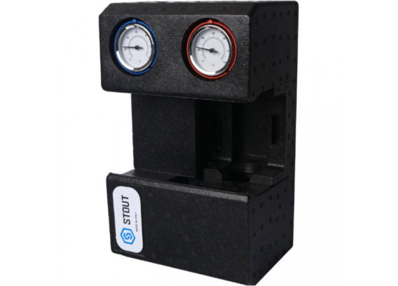 Насосная группа Stout с прямым контуром без насоса 20 мм SDG-0001-002001