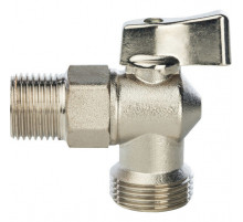 Шаровой кран Stout для бытовой техники 1/2 х 3/4 угловой НР SVB-0059-001234