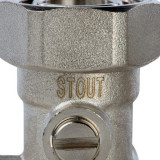 Узел нижнего подключения Stout угловой 3/4 НГ x 3/4 НР SVH 0003 000020
