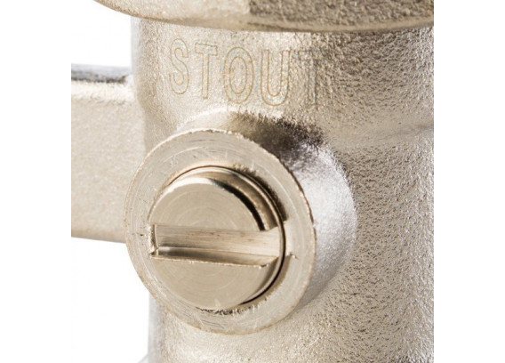 Узел нижнего подключения Stout прямой 3/4 НГ x 3/4 НР SVH 0002 000020