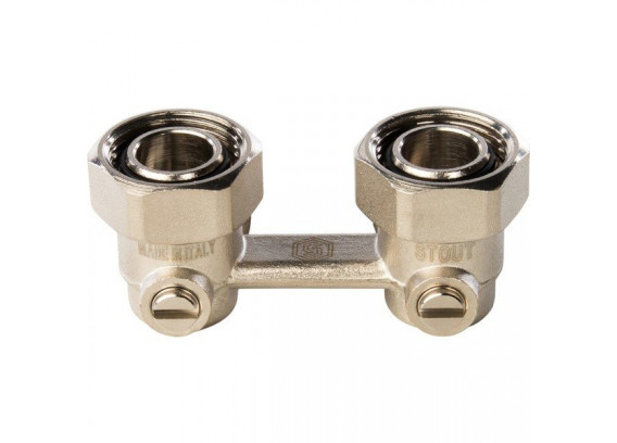 Узел нижнего подключения Stout угловой 3/4 НГ x 3/4 НР SVH 0004 000020
