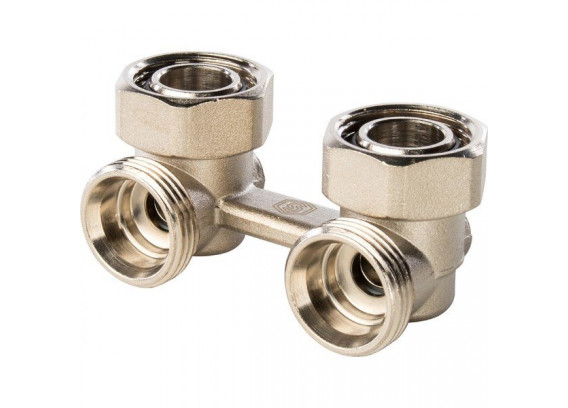 Узел нижнего подключения Stout угловой 3/4 НГ x 3/4 НР SVH 0004 000020