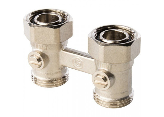 Узел нижнего подключения Stout прямой 3/4 НГ x 3/4 НР SVH 0002 000020