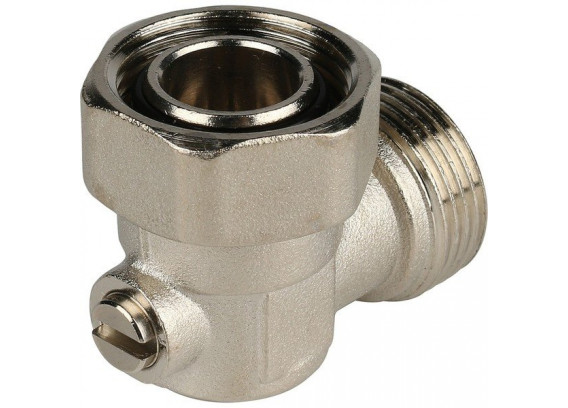 Узел нижнего подключения Stout угловой раздельный 3/4 SVH 0006 000020