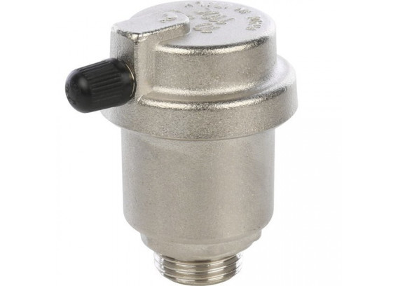 Автоматический воздухоотводчик Stout 1/2 прямой, выпуск сбоку SVS-0012-000015
