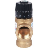 Термостатический смесительный клапан Stout 3/4 ВР 35-60°С KV 1.6 SVM-0110-166020