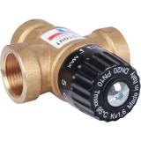 Термостатический смесительный клапан Stout 3/4 ВР 35-60°С KV 1.6 SVM-0110-166020