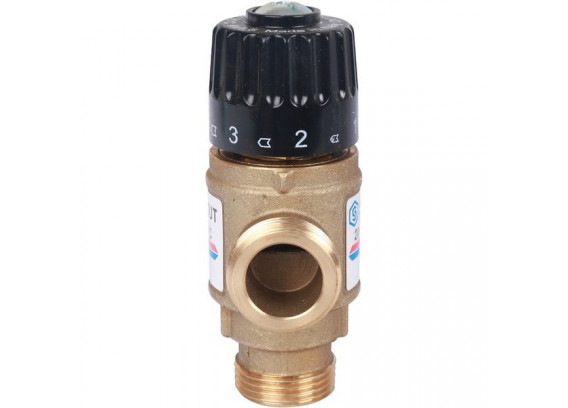 Термостатический смесительный клапан Stout 3/4 НР 20-43°С KV 1.6 SVM-0120-164320