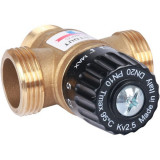 Термостатический смесительный клапан Stout 1 НР 35-60°С KV 2.5 SVM-0120-256025