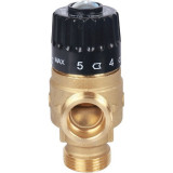 Термостатический смесительный клапан Stout 3/4 НР 30-65°С KV 1.8 SVM-0125-186520