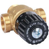 Термостатический смесительный клапан Stout 3/4 НР 30-65°С KV 1.8 SVM-0125-186520
