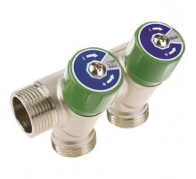 Коллектор модульный Elsen 3/4", 2 отвода, выход 3/4"EK