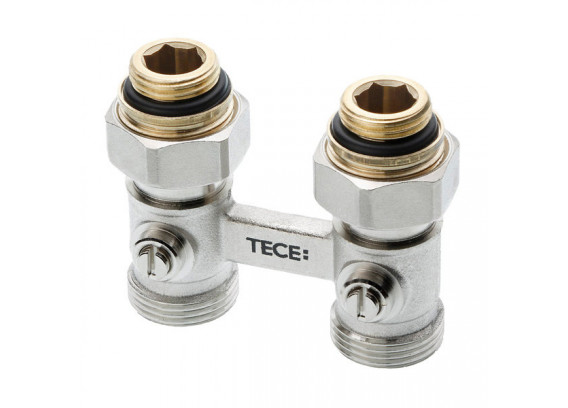 Узел нижнего подключения Tece прямой 3/4 НГ x 1/2 НР 8740437