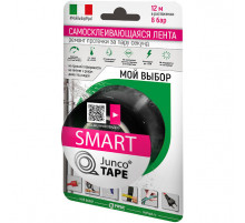 Лента ремонтная Pipal Junco Tape Smart черная, 12 м, до 8 бар