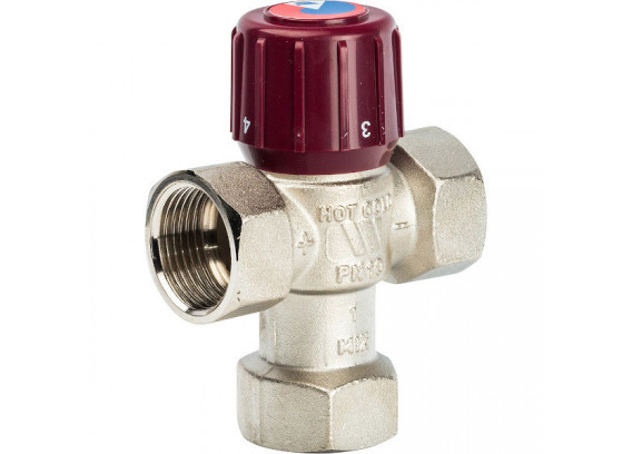 Термостатический смесительный клапан Watts AM61C AQUAMIX 1 ВР, 32-50°С 10017423